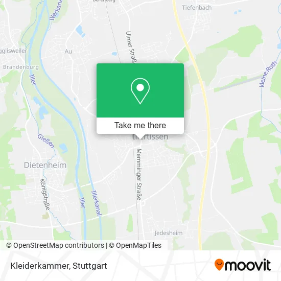 Карта Kleiderkammer