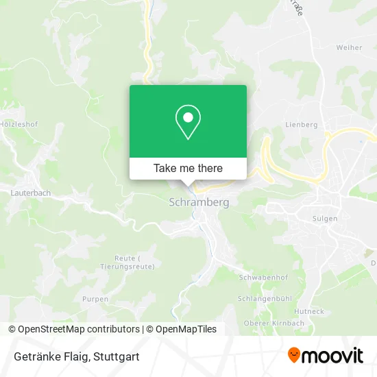 Карта Getränke Flaig