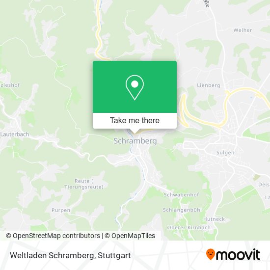 Карта Weltladen Schramberg