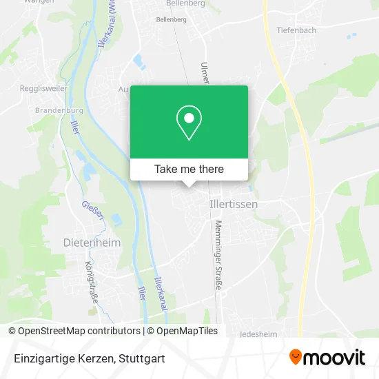Карта Einzigartige Kerzen