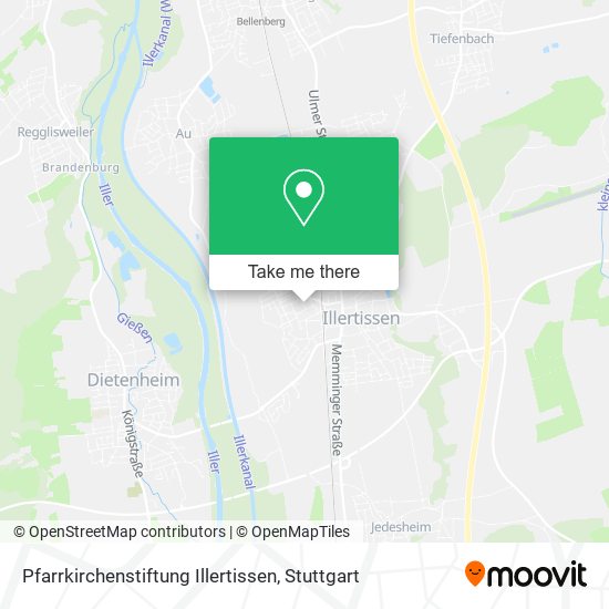 Pfarrkirchenstiftung Illertissen map