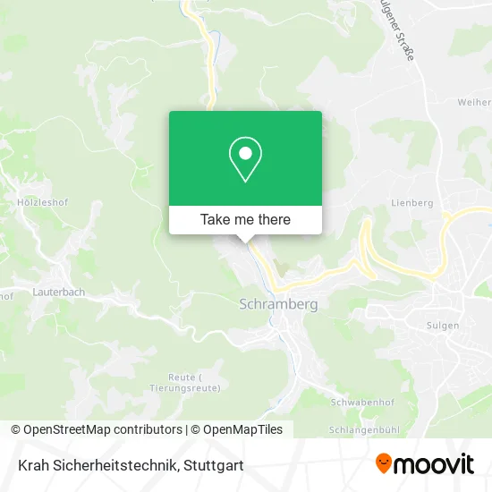 Карта Krah Sicherheitstechnik