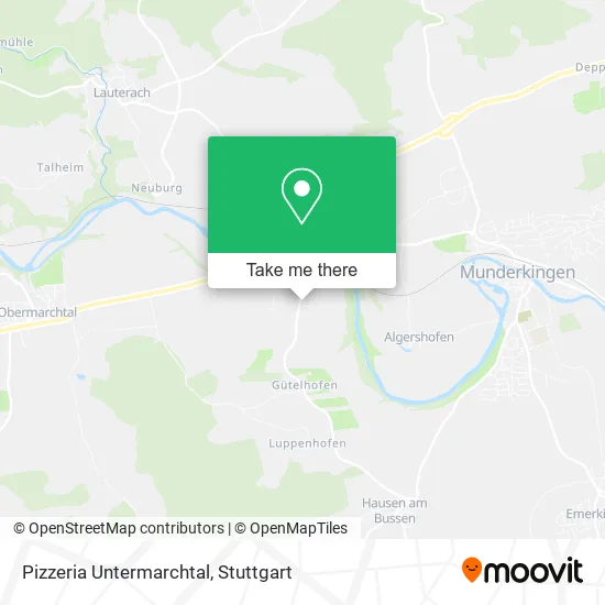 Карта Pizzeria Untermarchtal