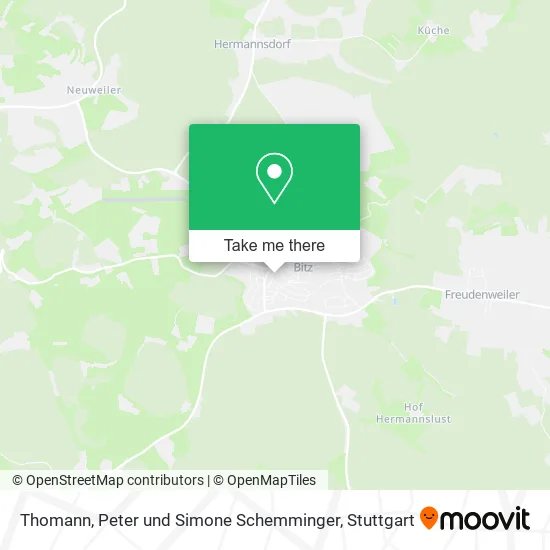Карта Thomann, Peter und Simone Schemminger