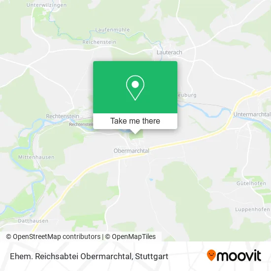 Карта Ehem. Reichsabtei Obermarchtal