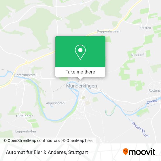 Карта Automat für Eier & Anderes