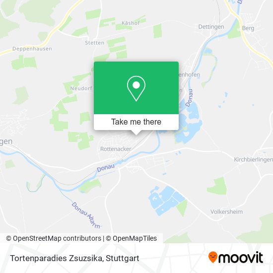 Tortenparadies Zsuzsika map