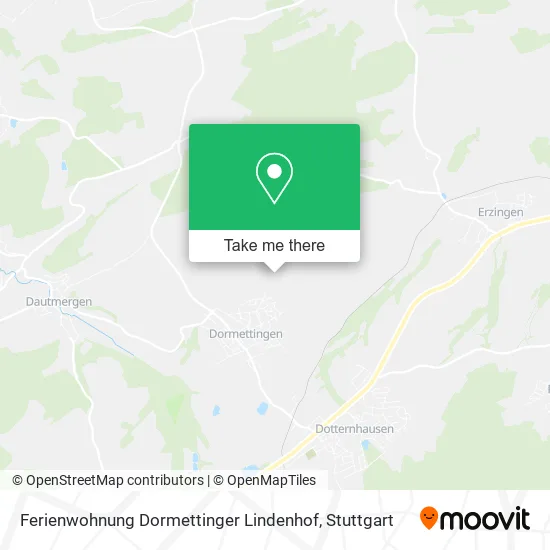 Карта Ferienwohnung Dormettinger Lindenhof