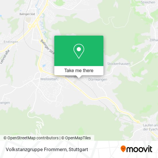 Volkstanzgruppe Frommern map