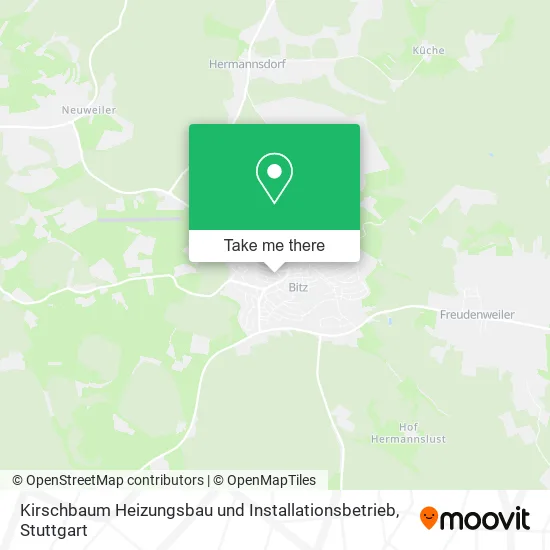 Карта Kirschbaum Heizungsbau und Installationsbetrieb
