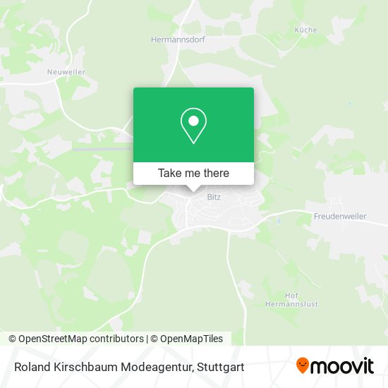 Карта Roland Kirschbaum Modeagentur