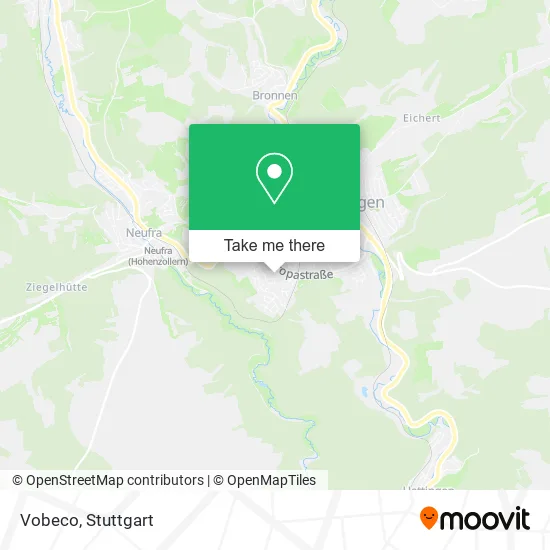 Карта Vobeco