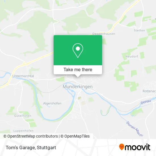 Карта Tom's Garage