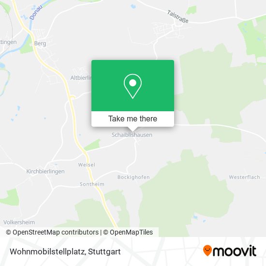 Карта Wohnmobilstellplatz