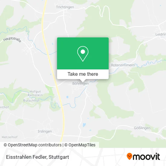 Карта Eisstrahlen Fedler