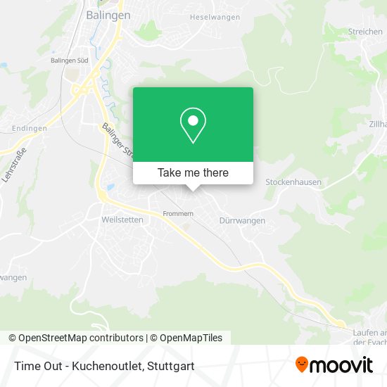 Time Out - Kuchenoutlet map