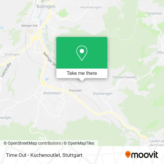 Карта Time Out - Kuchenoutlet