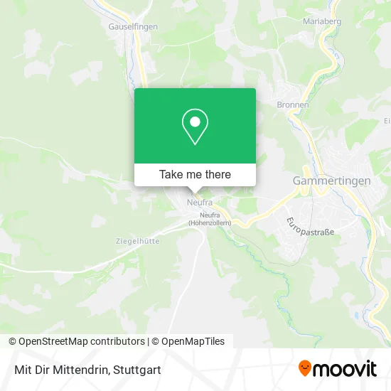Карта Mit Dir Mittendrin