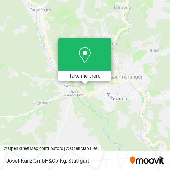 Josef Kanz GmbH&Co.Kg map