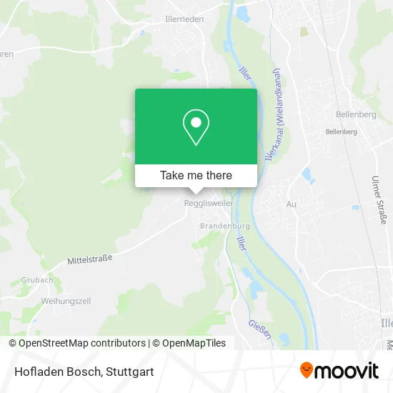 Карта Hofladen Bosch