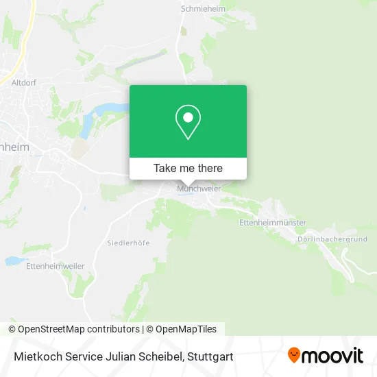 Карта Mietkoch Service Julian Scheibel