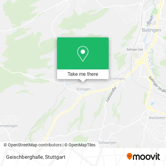 Карта Geischberghalle