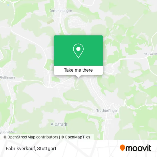 Карта Fabrikverkauf
