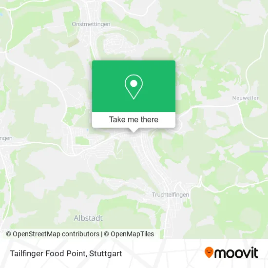 Карта Tailfinger Food Point