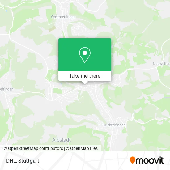 Карта DHL