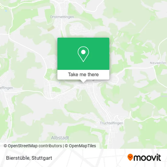 Карта Bierstüble