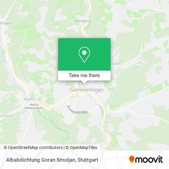 Albabdichtung Goran Smoljan map