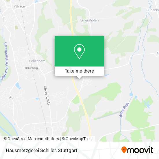 Hausmetzgerei Schiller map