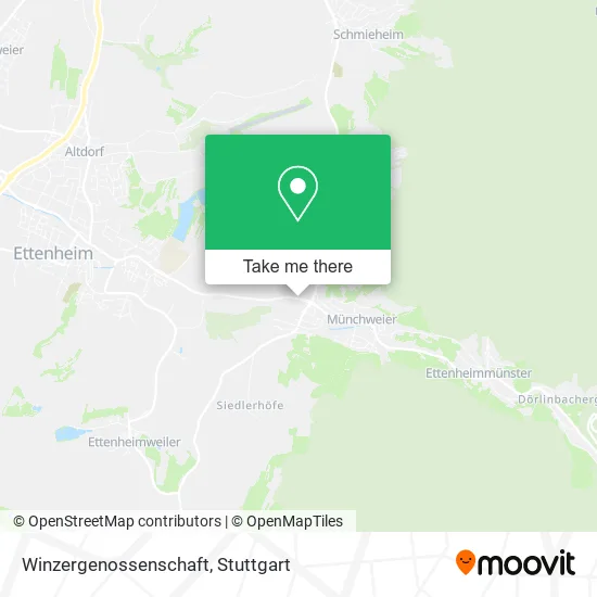 Карта Winzergenossenschaft