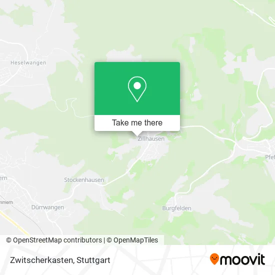 Карта Zwitscherkasten