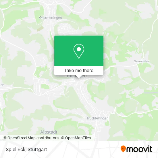 Карта Spiel Eck
