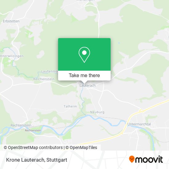 Карта Krone Lauterach