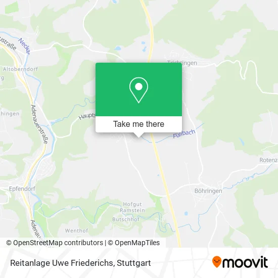 Карта Reitanlage Uwe Friederichs
