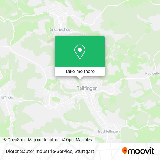 Dieter Sauter Industrie-Service map
