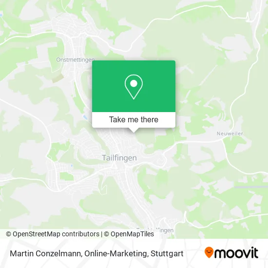 Карта Martin Conzelmann, Online-Marketing