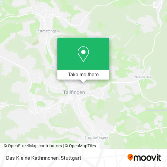 Карта Das Kleine Kathrinchen