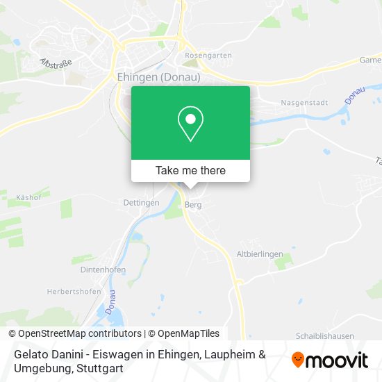 Gelato Danini - Eiswagen in Ehingen, Laupheim & Umgebung map