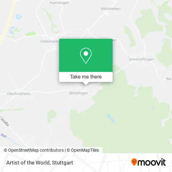 Карта Artist of the World