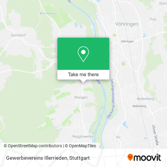 Карта Gewerbevereins Illerrieden