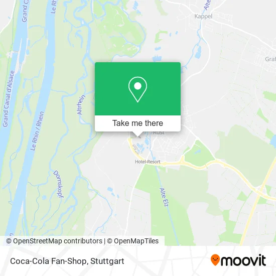Карта Coca-Cola Fan-Shop