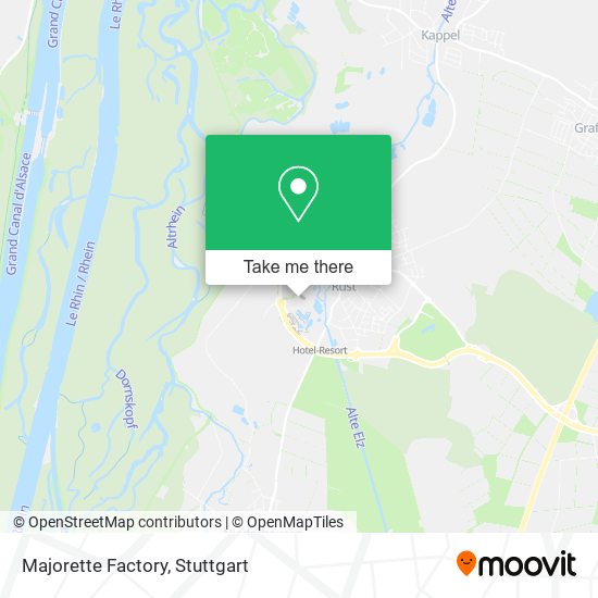 Majorette Factory map