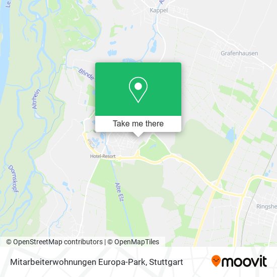 Mitarbeiterwohnungen Europa-Park map
