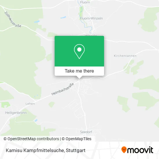Карта Kamisu Kampfmittelsuche