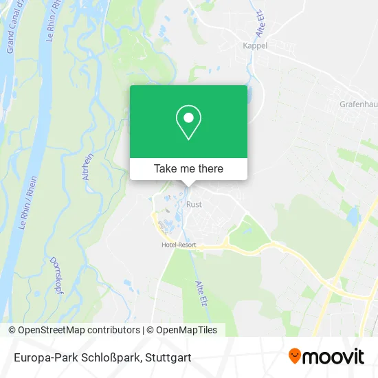 Карта Europa-Park Schloßpark