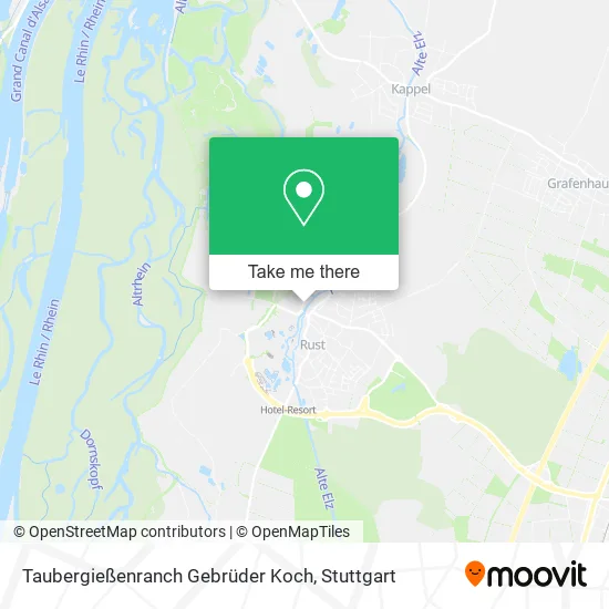 Карта Taubergießenranch Gebrüder Koch