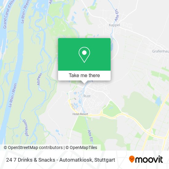 24 7 Drinks & Snacks - Automatkiosk map